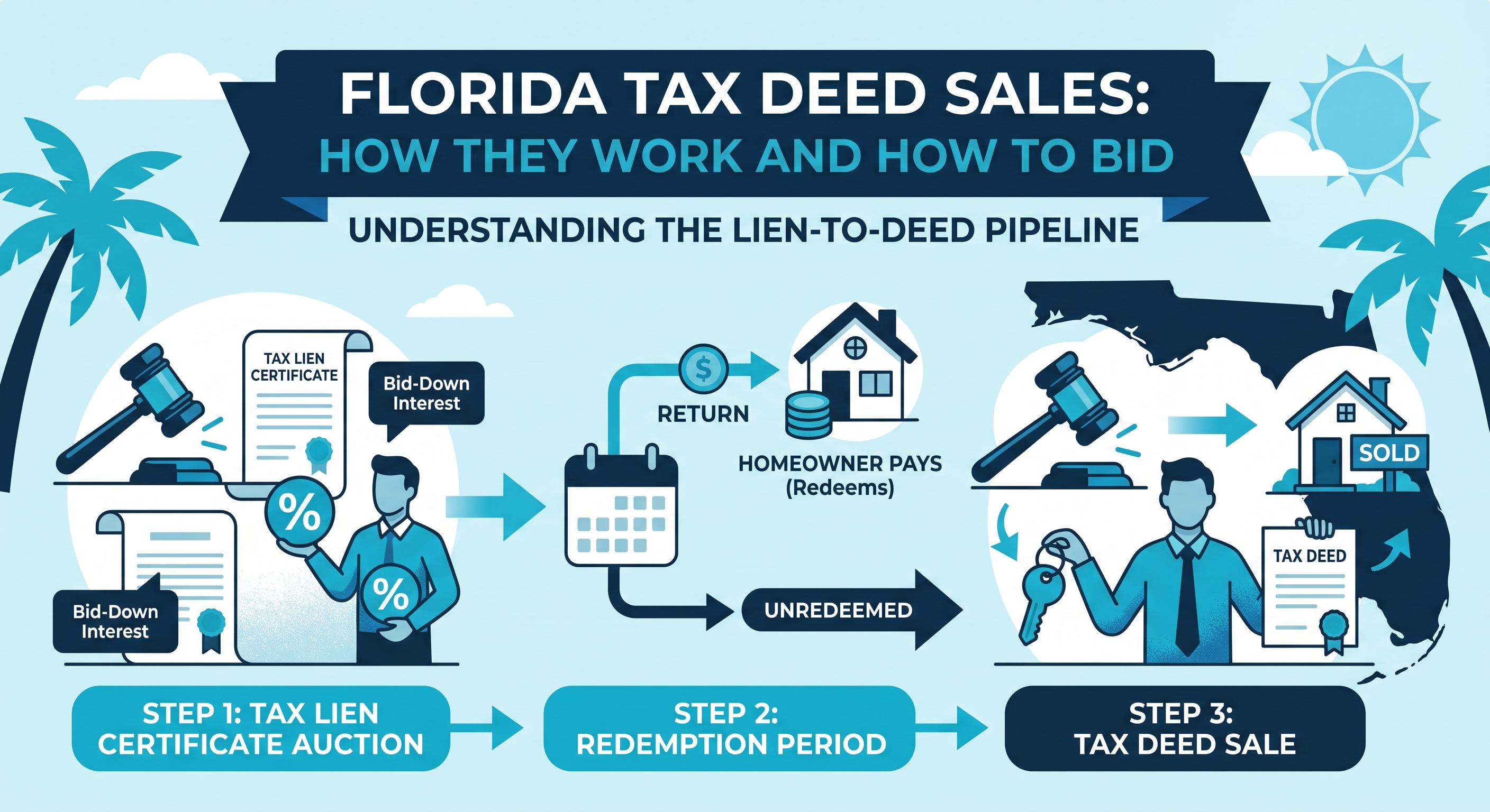 Florida Tax Deed Sales: How They Work and How to Bid