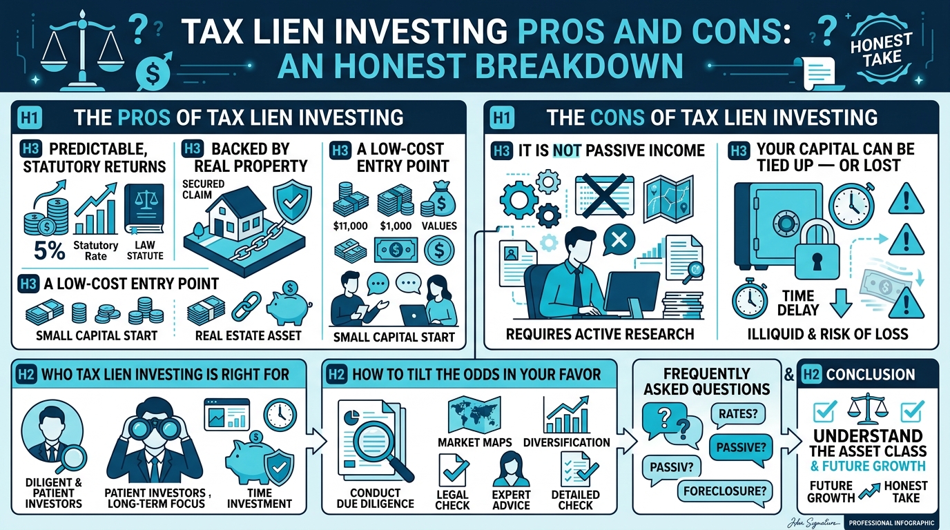 Tax Lien Investing Pros and Cons: An Honest Breakdown