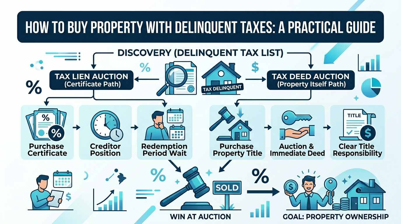 How to Buy Property with Delinquent Taxes: A Practical Guide