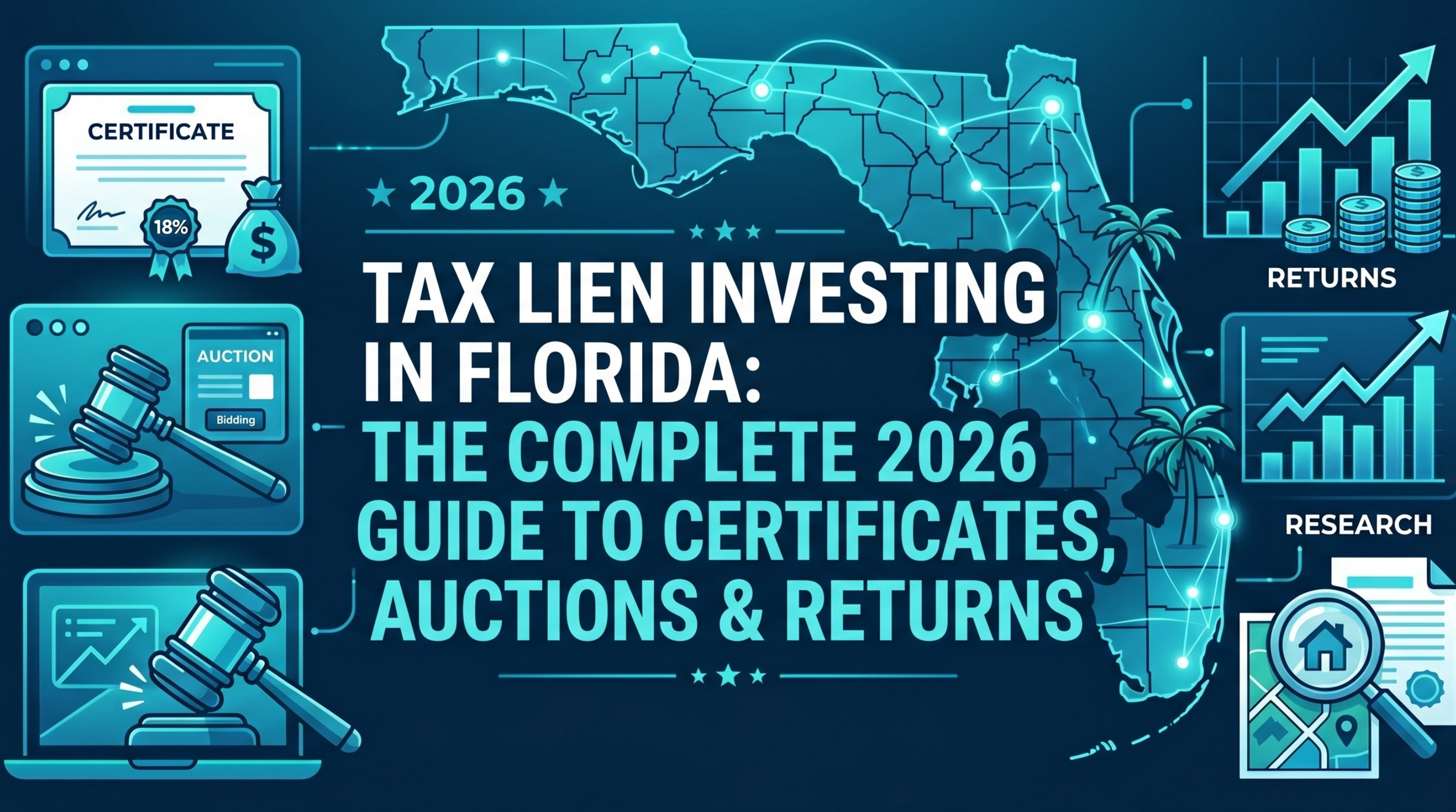Tax Lien Investing in Florida: The Complete 2026 Guide to Certificates, Auctions & Returns