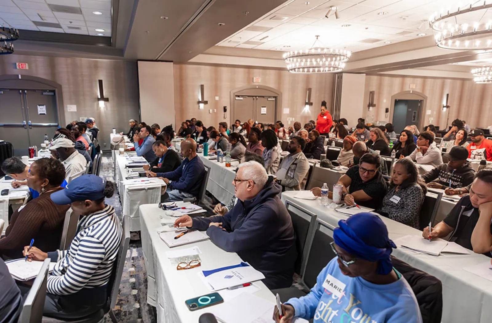 Attendees at a Tax Lien Wealth Builders live investing seminar